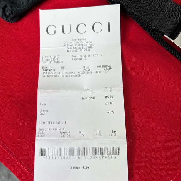 Gucci Black Belt Bag GG Fabric Leather Vintage Fanny Pack Pouch - Picture 12 of 12